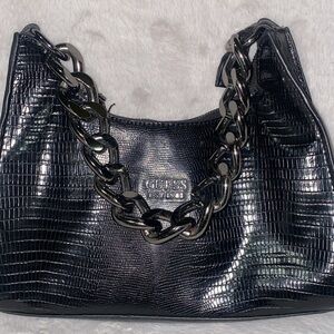 Guess Black Chain Bag